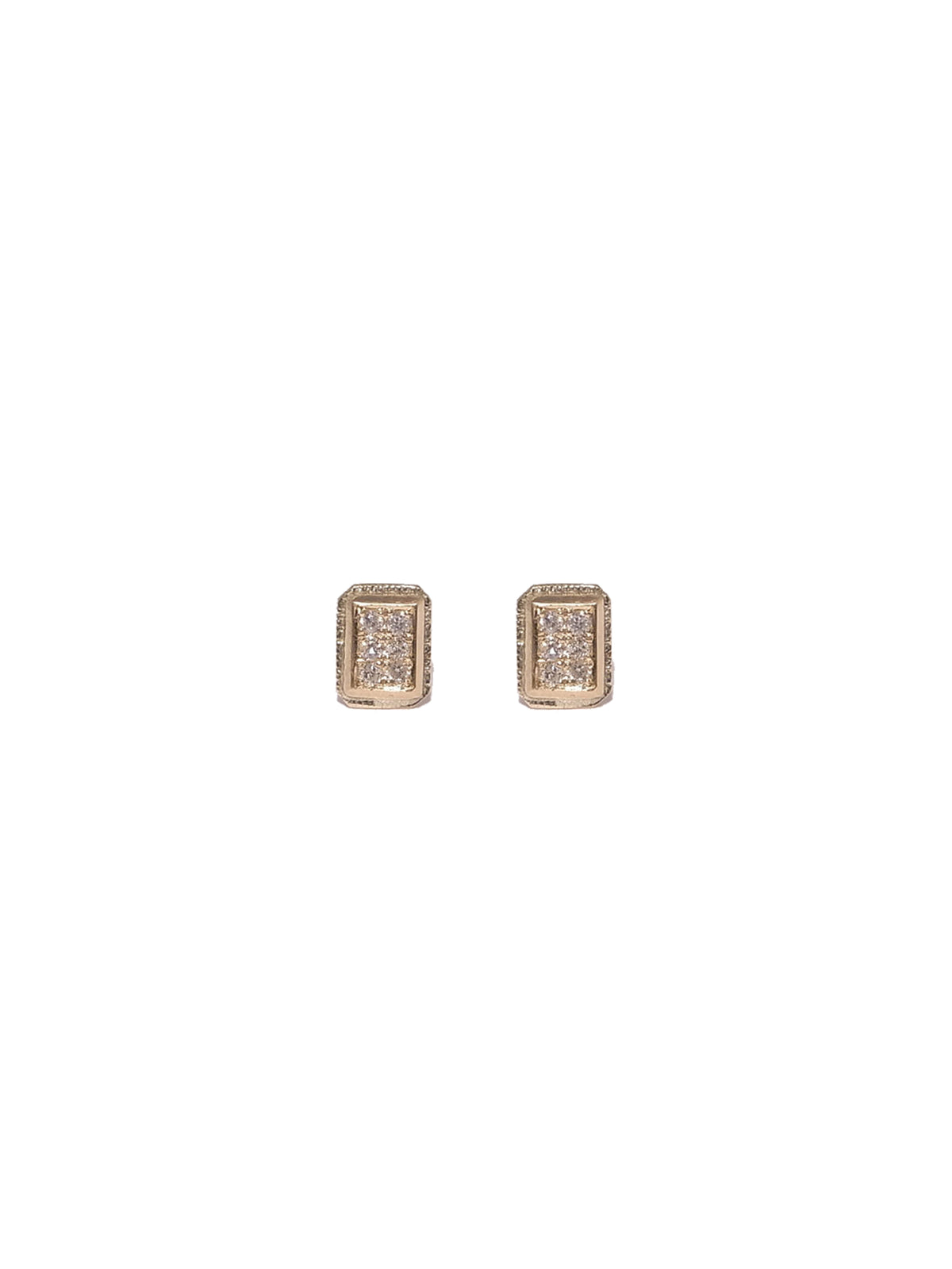 Signet Diamond Earrings
