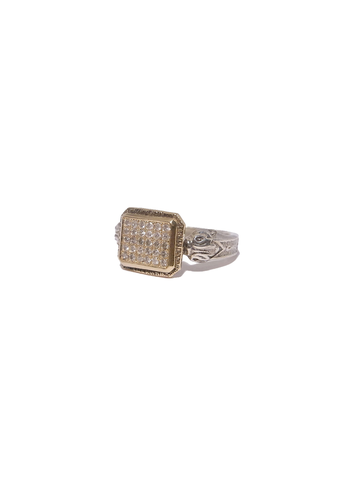 Signet Diamond Ring