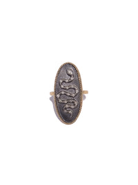 Snake Cameo Ring