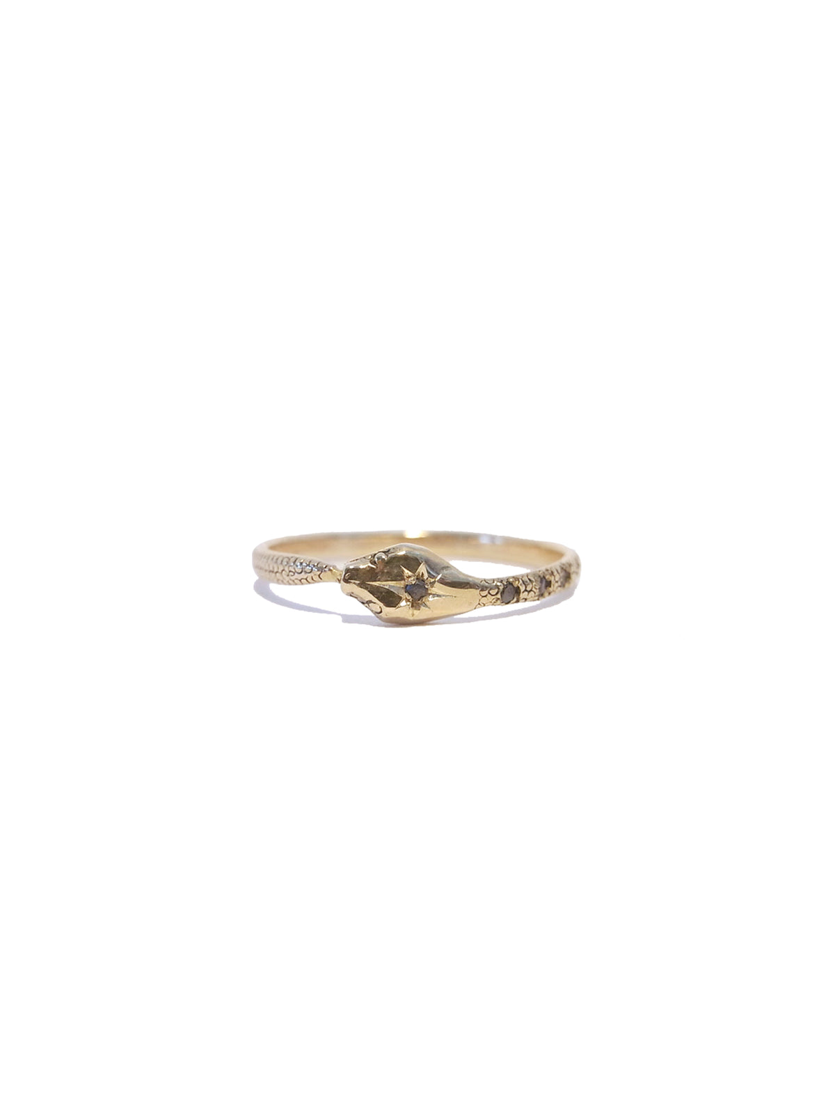 Halo Snake Ring Large
