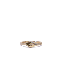 Halo Snake Ring Large