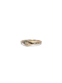 Halo Snake Ring Large