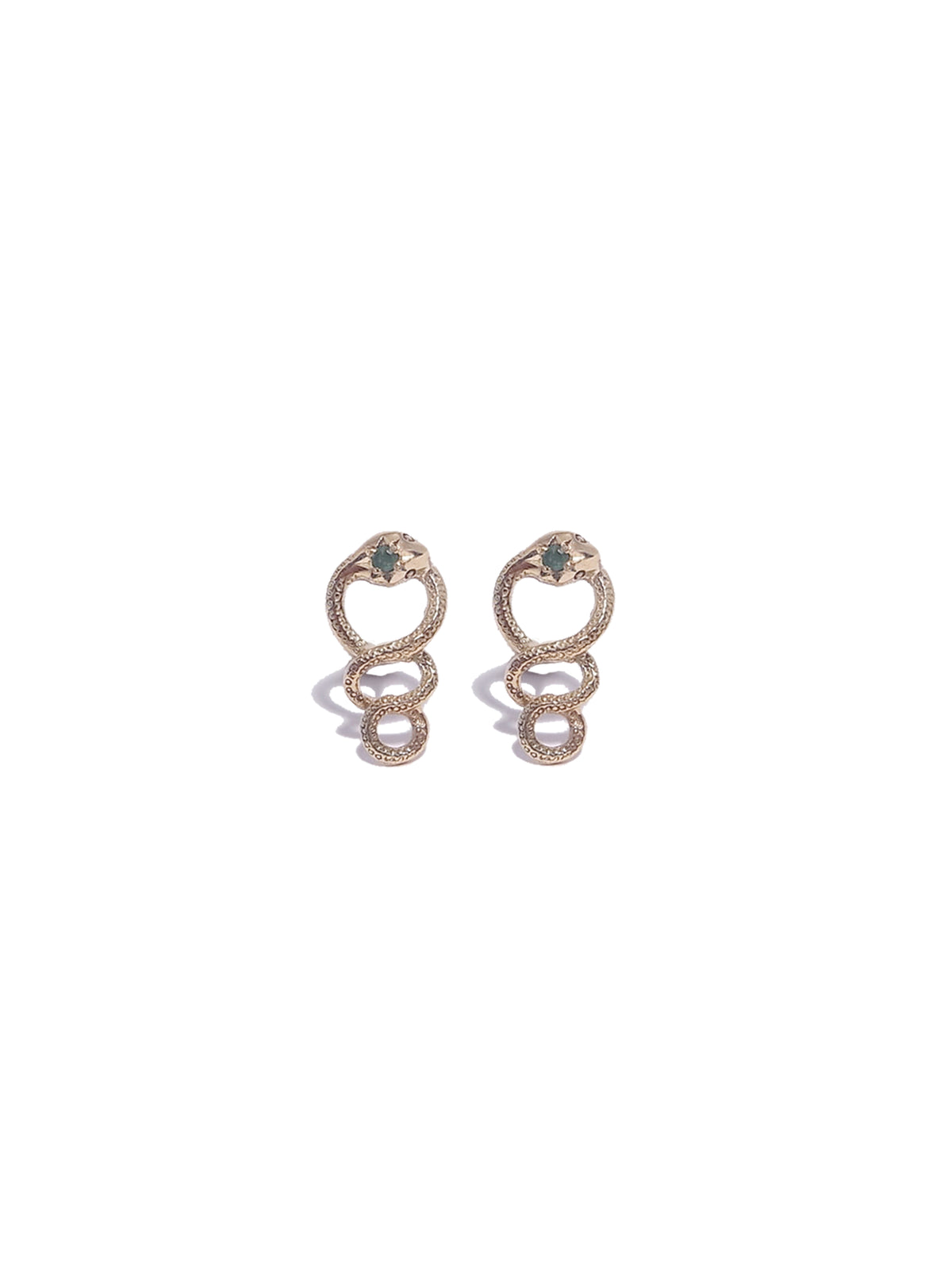 Snake Halo Earrings