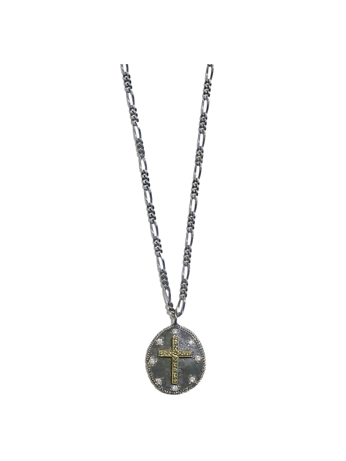 Medaille Cross Necklace