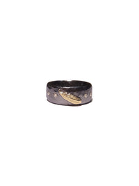 Golden Feather Ring