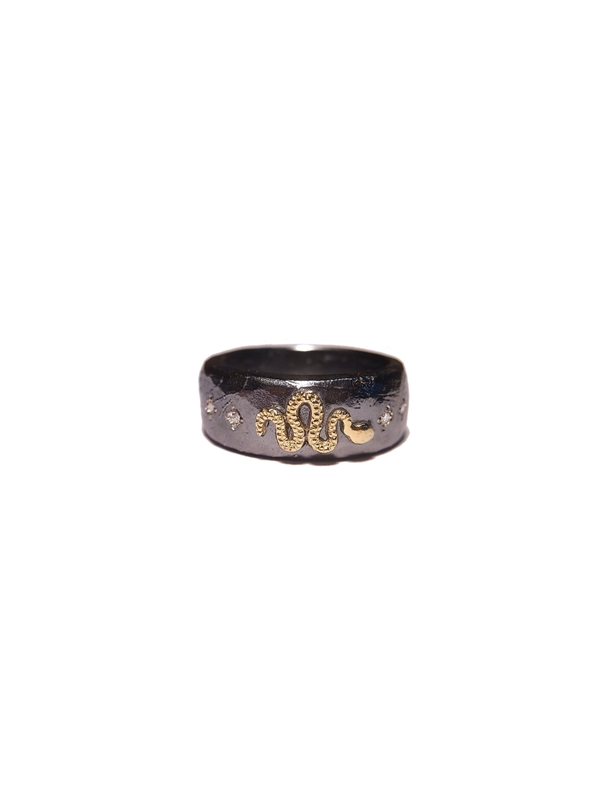 Golden Serpent Ring