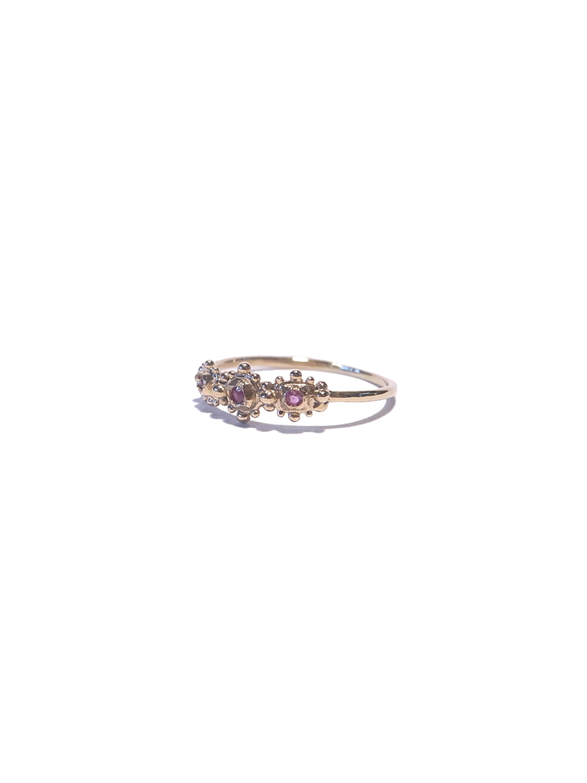 Decorated Chaton Ring