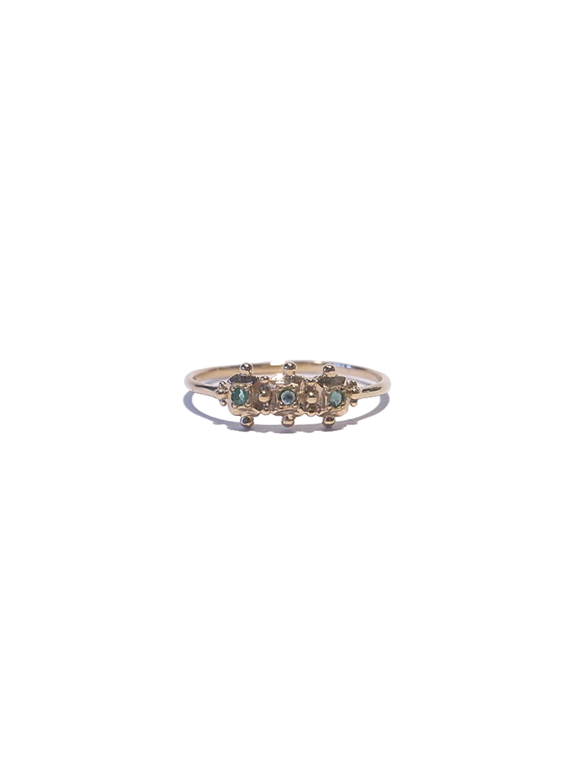 Decorated Chaton Ring