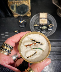 Twisted Enamel Ring
