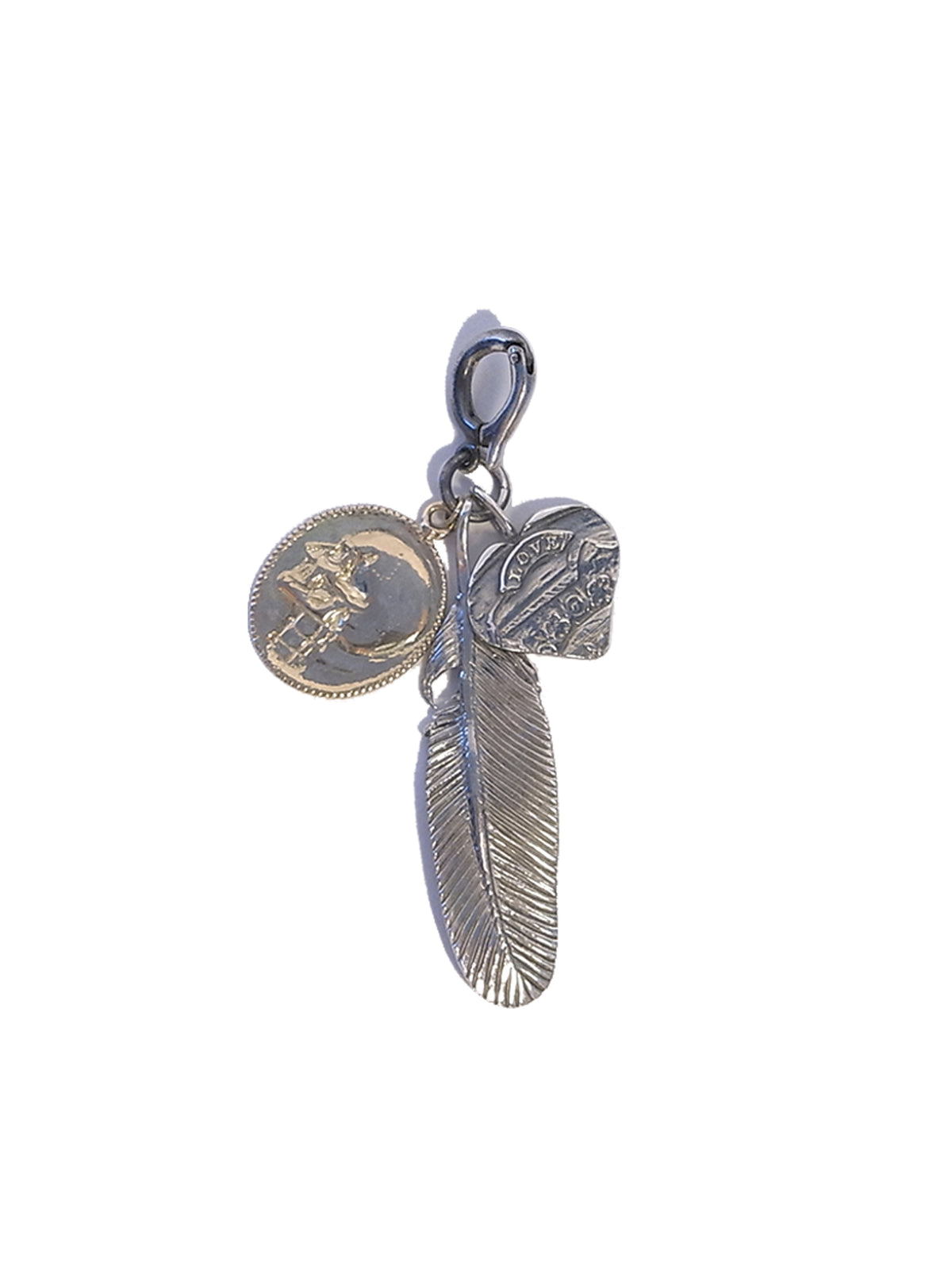ancient coin charm XI