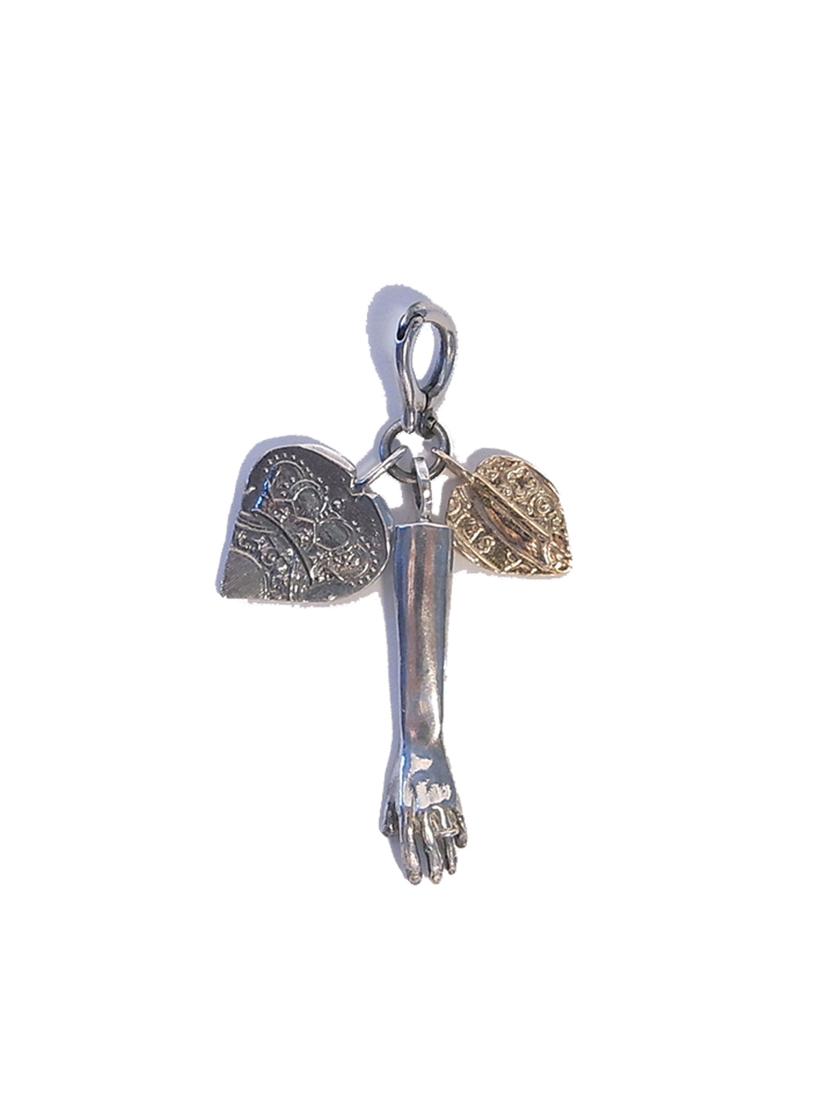 ancient coin charm XII