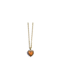 Enamel Heart Necklace