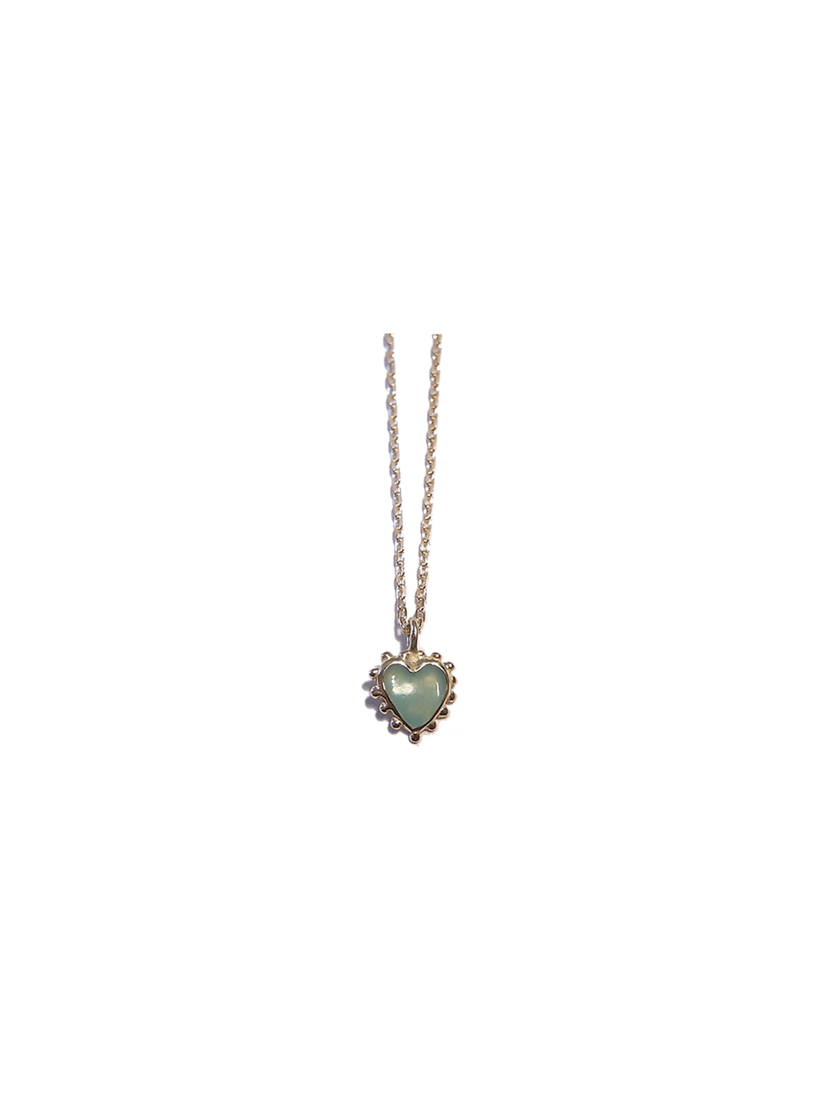 Enamel Heart Necklace