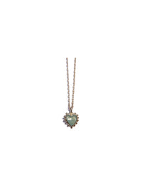 Enamel Heart Necklace