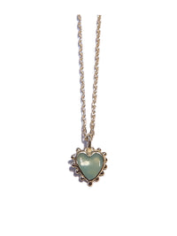 Enamel Heart Necklace