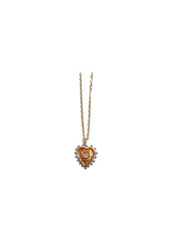 Enamel Heart Necklace