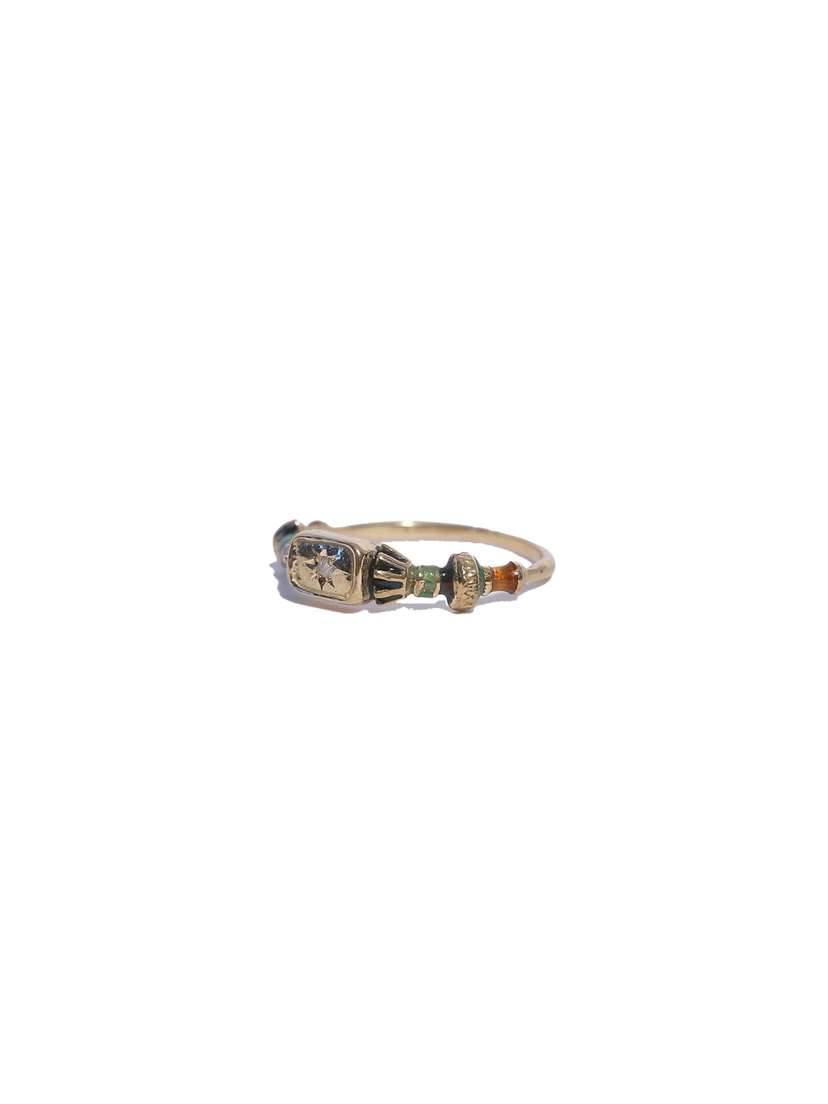 Asiatique Enamel Ring