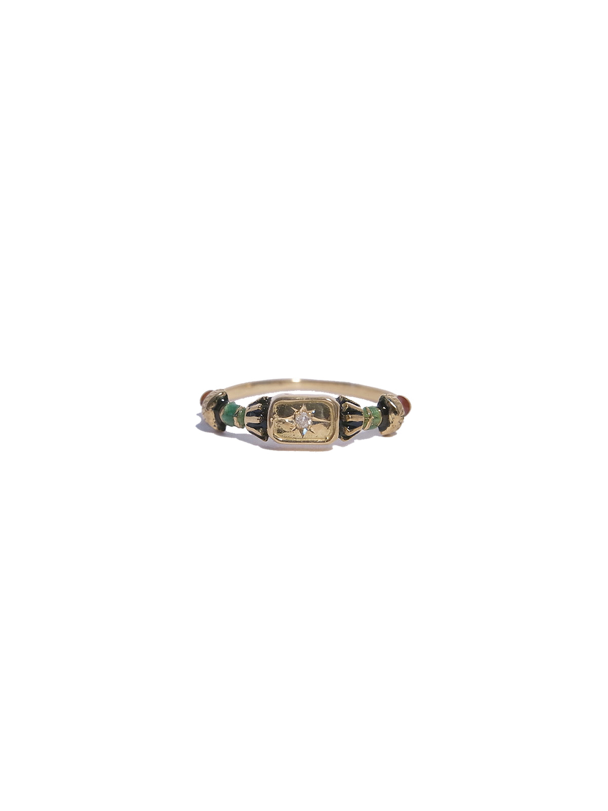 Asiatique Enamel Ring