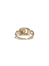 Enamel Serpent Ring