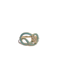 Enamel serpent Ring