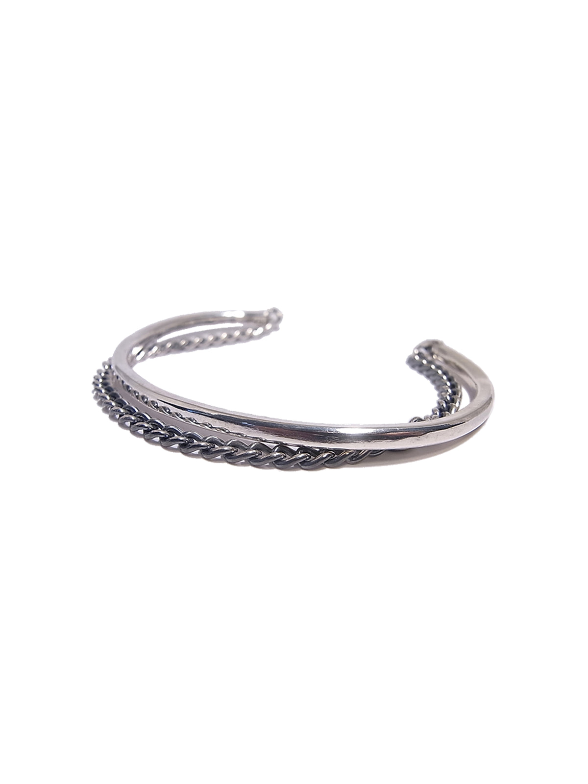 cuff with chain bracelets-plain