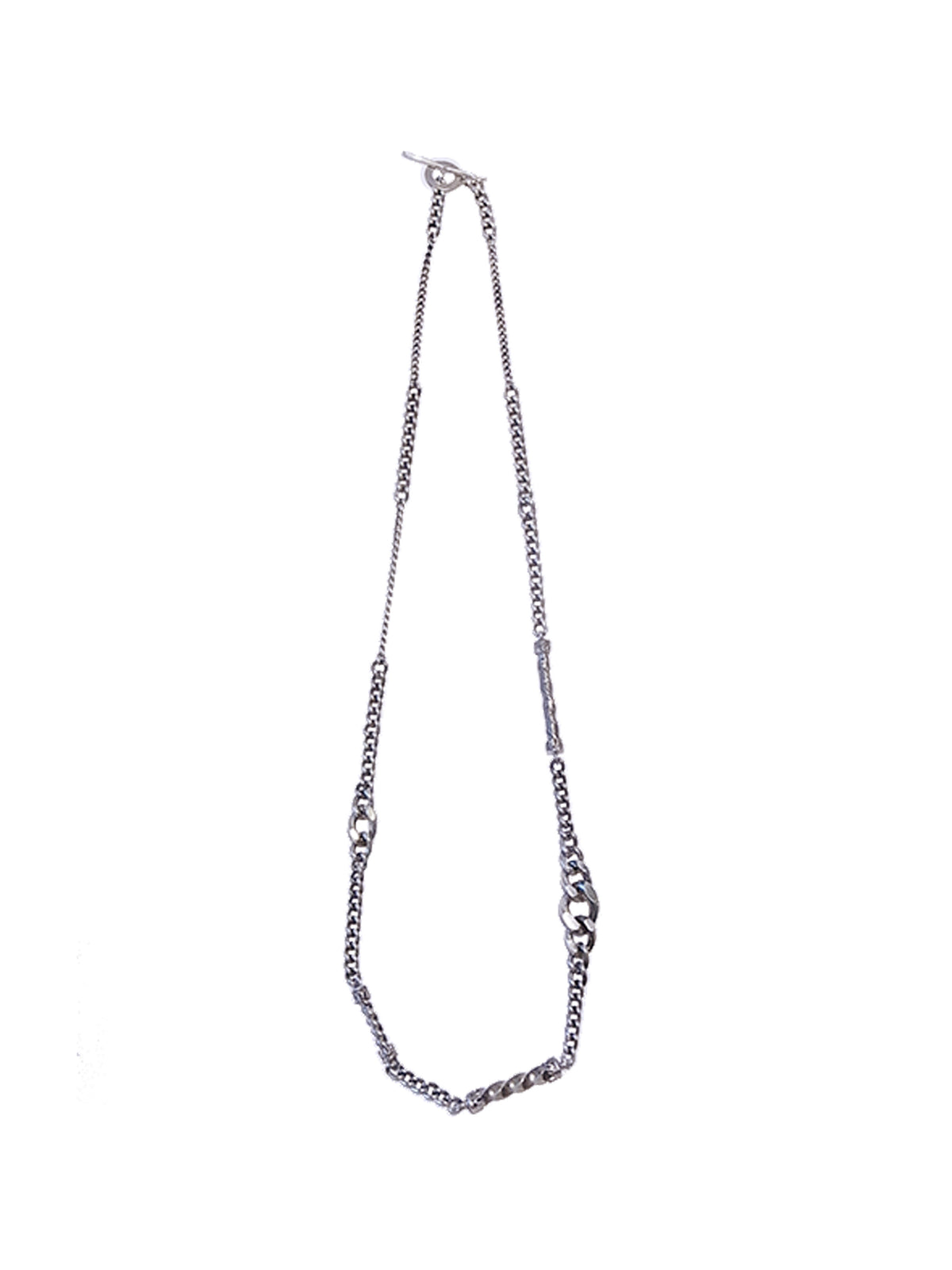 Link Chain Silver Necklace