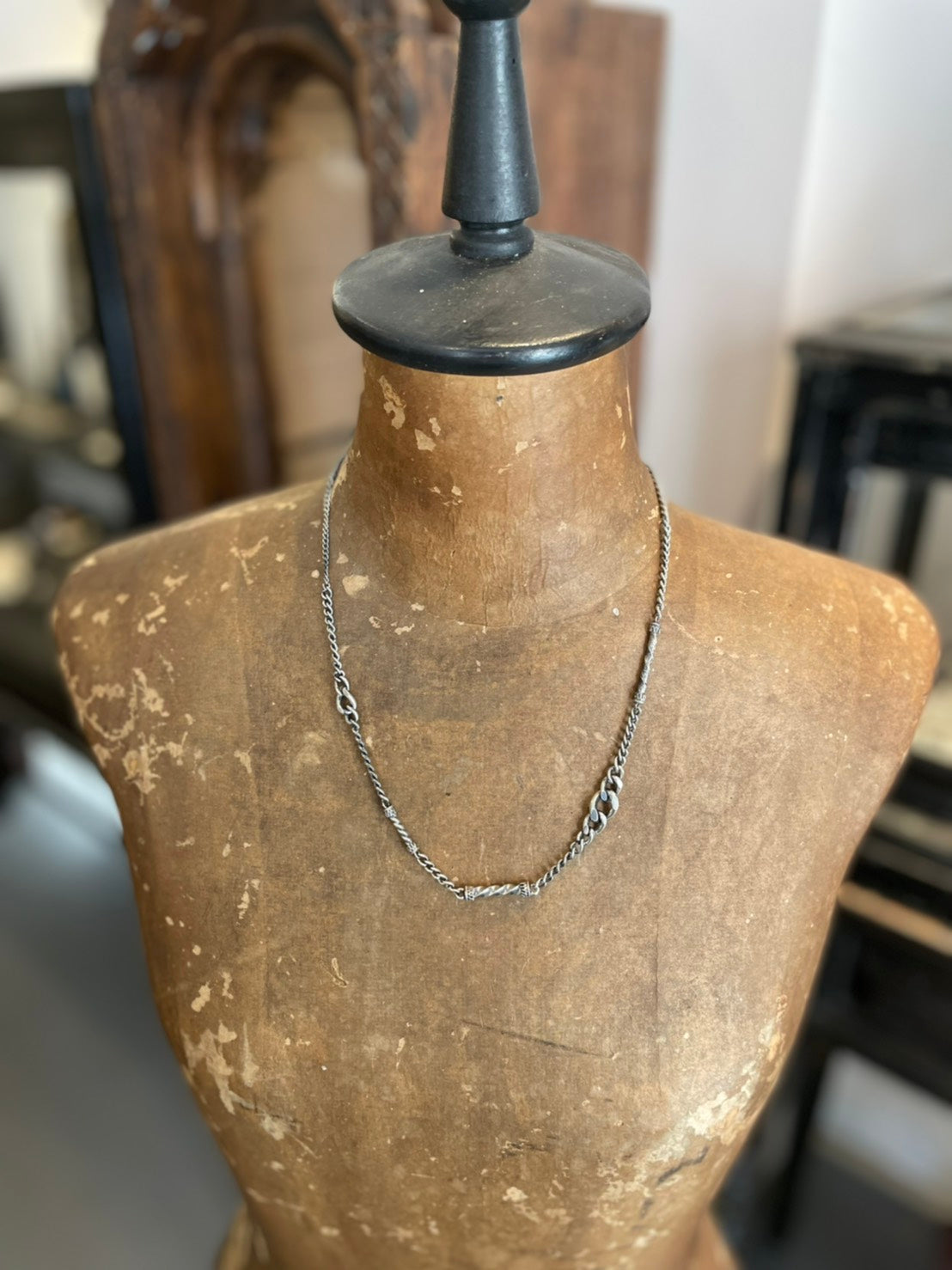 Link Chain Silver Necklace