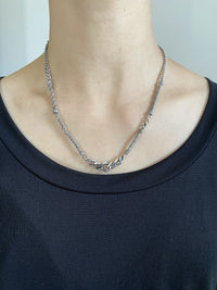 Link Chain Gradation Necklace 'L