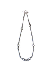 Link Chain Gradation Necklace 'M