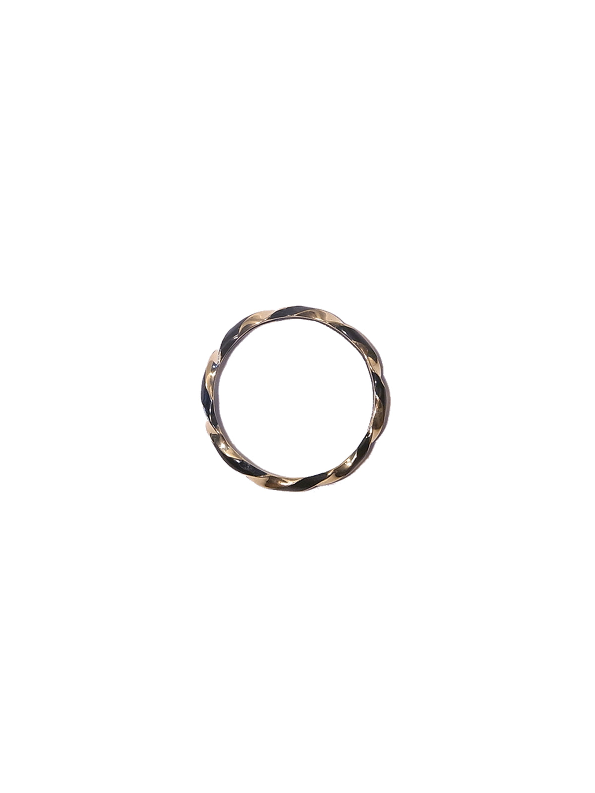Twisted Enamel Ring