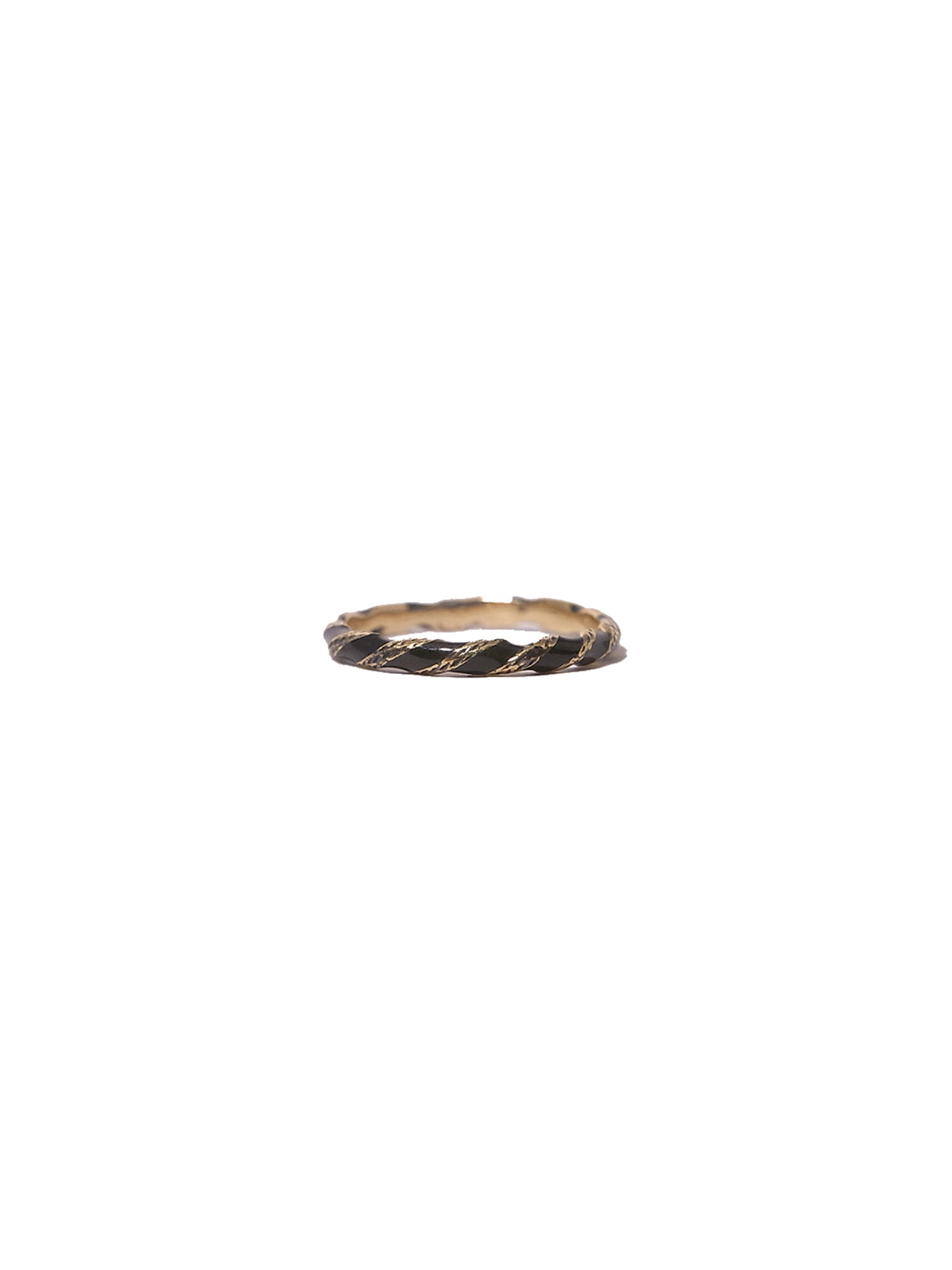 Twisted Enamel Ring