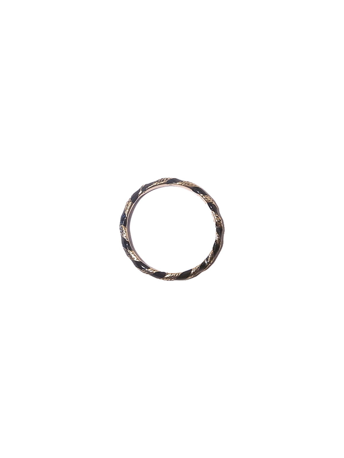 Twisted Enamel Ring