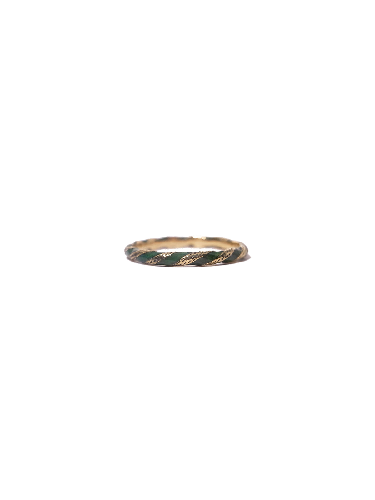 Twisted Enamel Ring