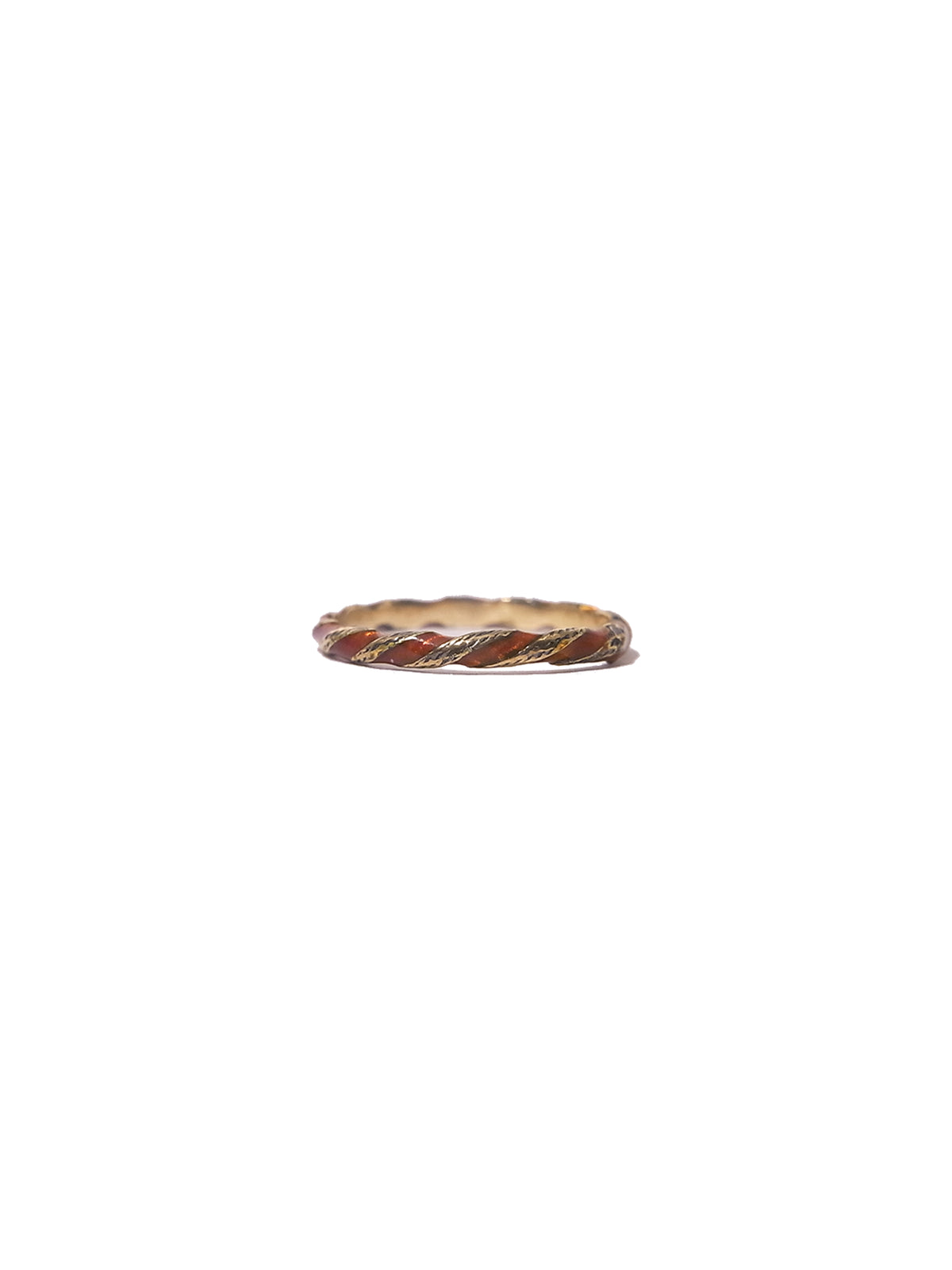 Twisted Enamel Ring