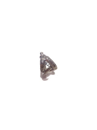 Open your eyes Silver ear cuff