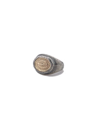 Coin Ring - Feather