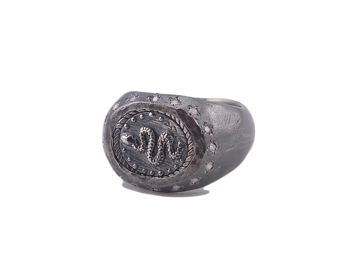 Coin Ring -Serpent