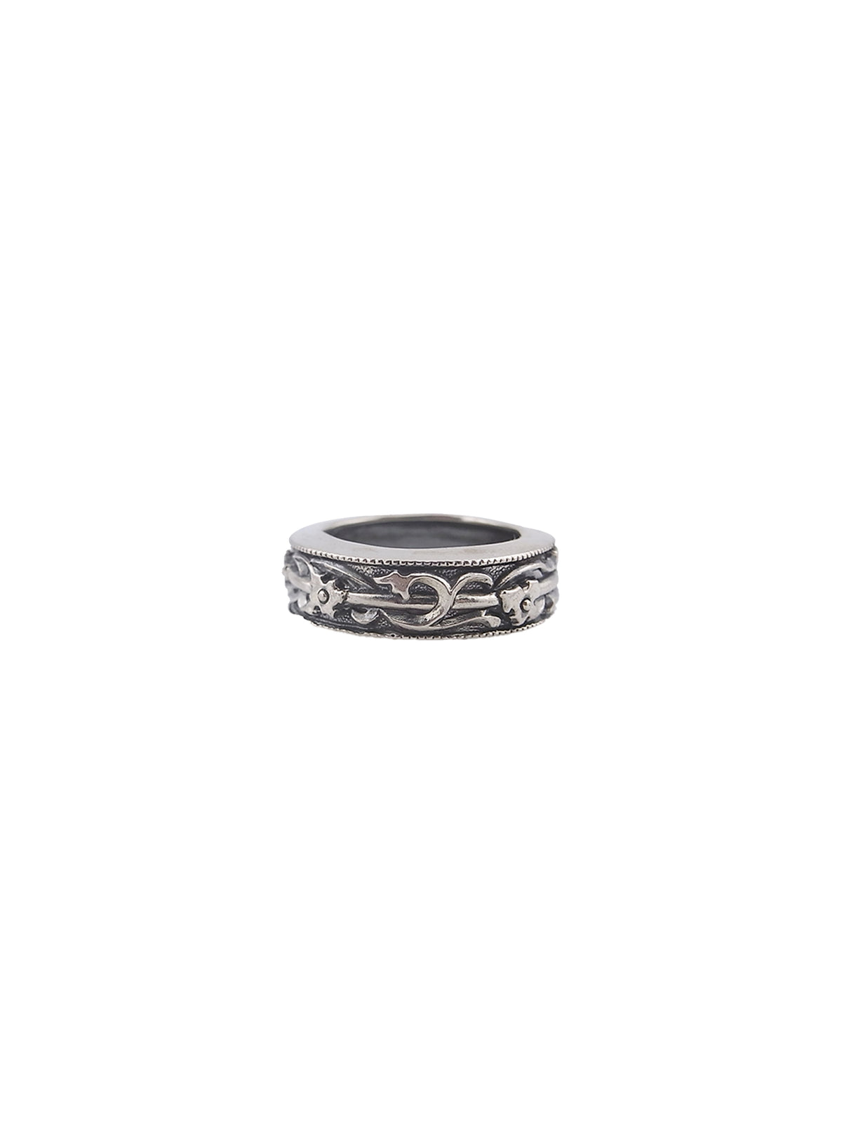 baroque leaf ring