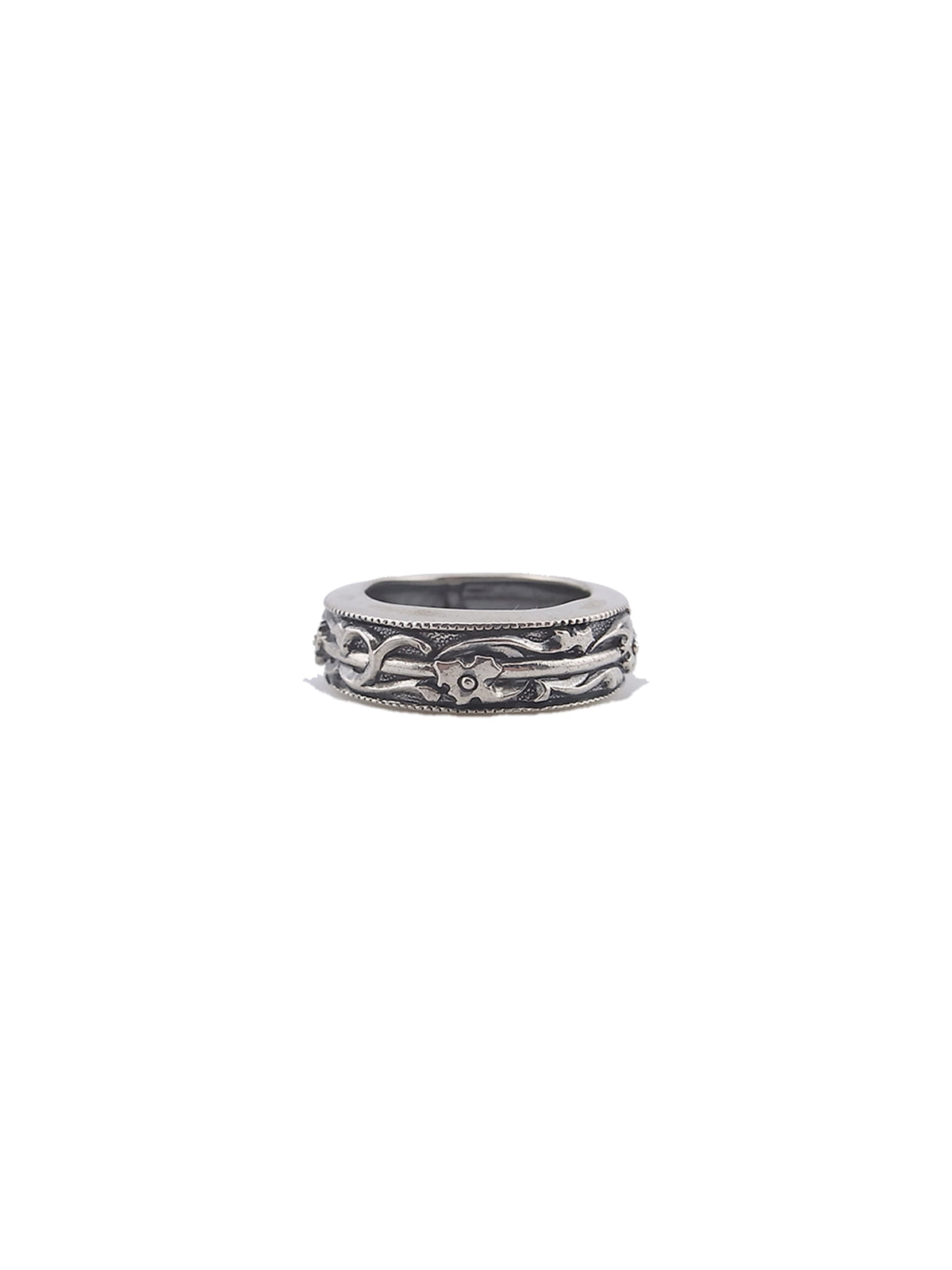 baroque leaf ring