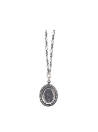 medium oval necklace