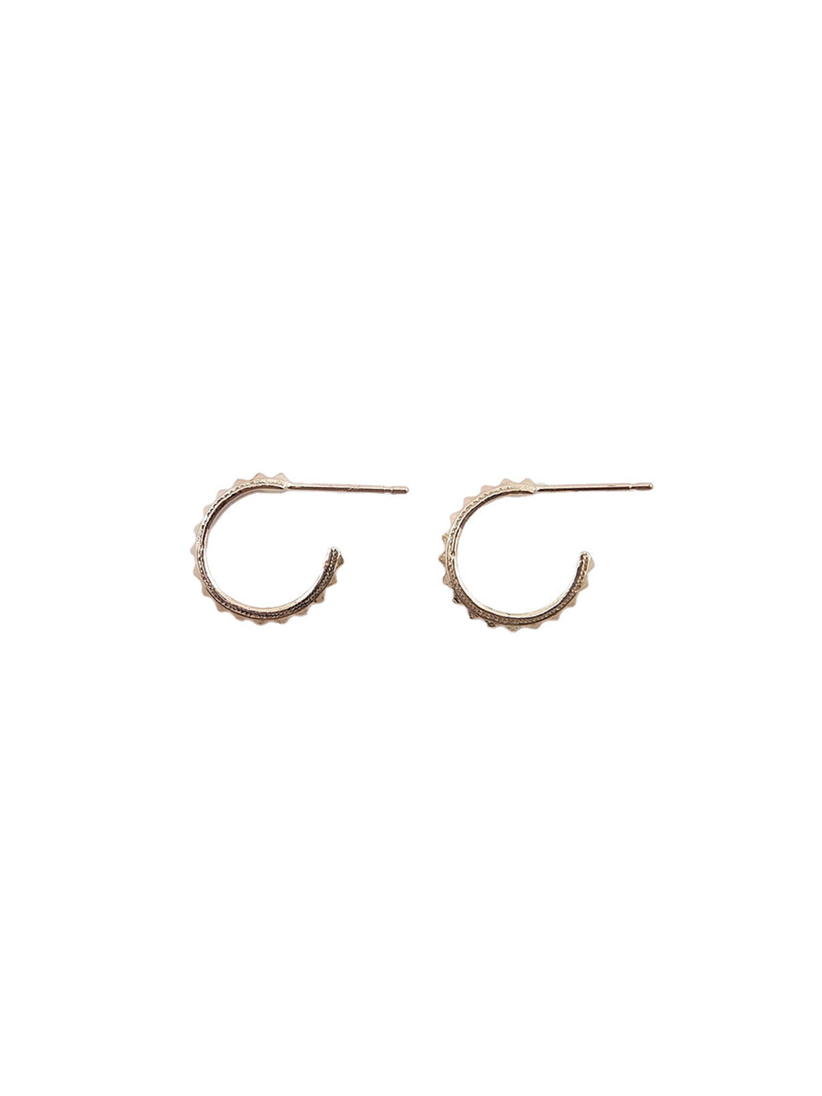 studded earrings