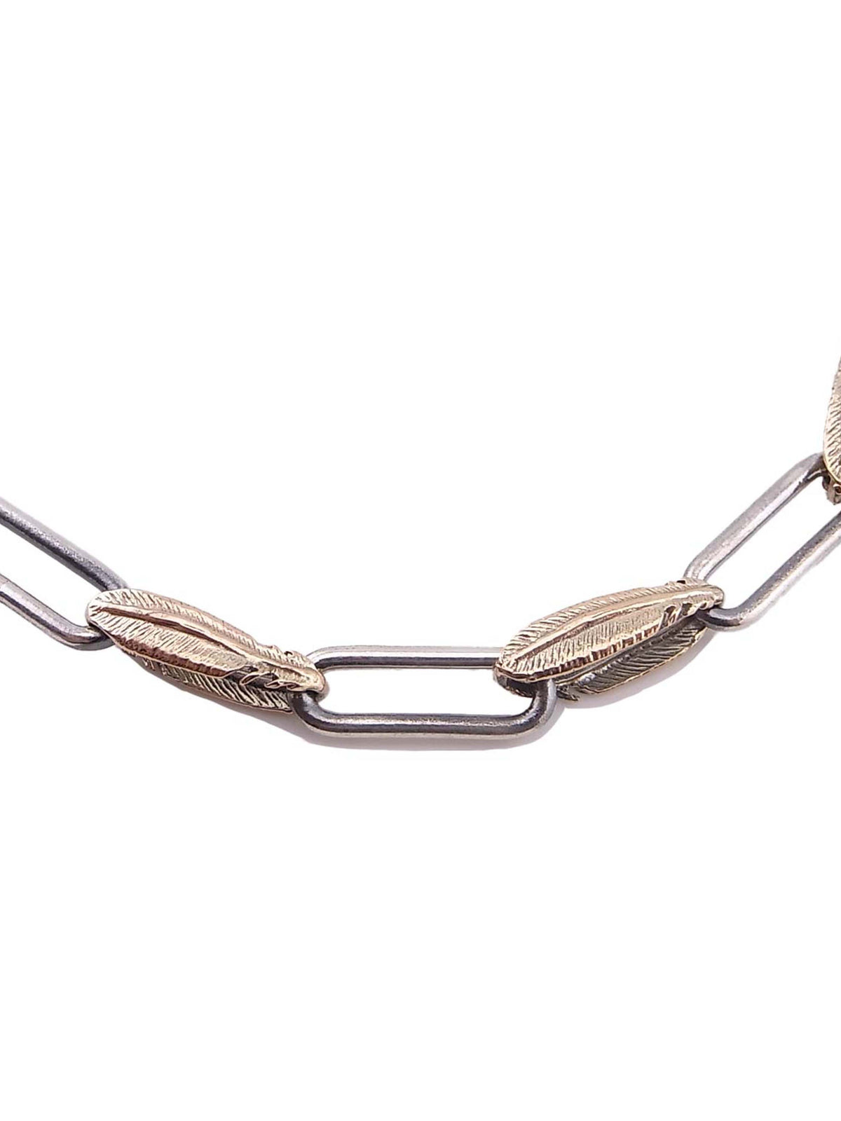 Golden Feather Mixed Bracelet