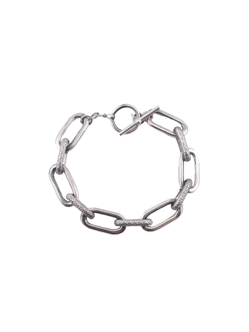 ENGRAVED CHAIN BRACELET