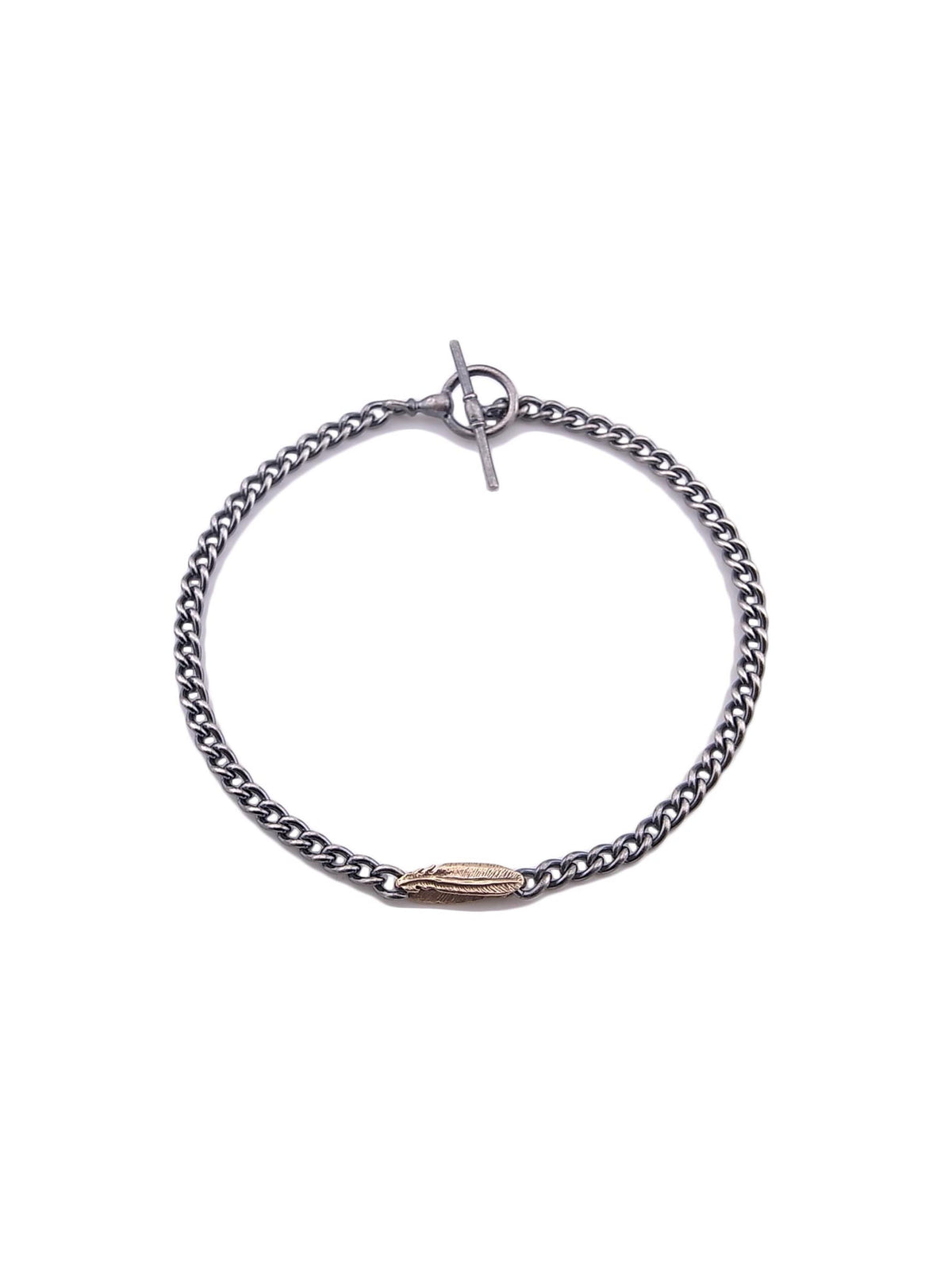 Feather Charm Bracelet