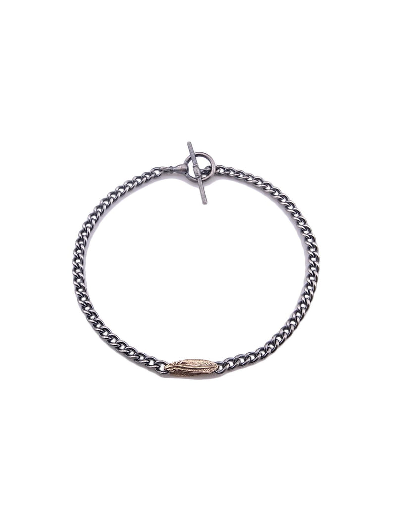 Feather Charm Bracelet