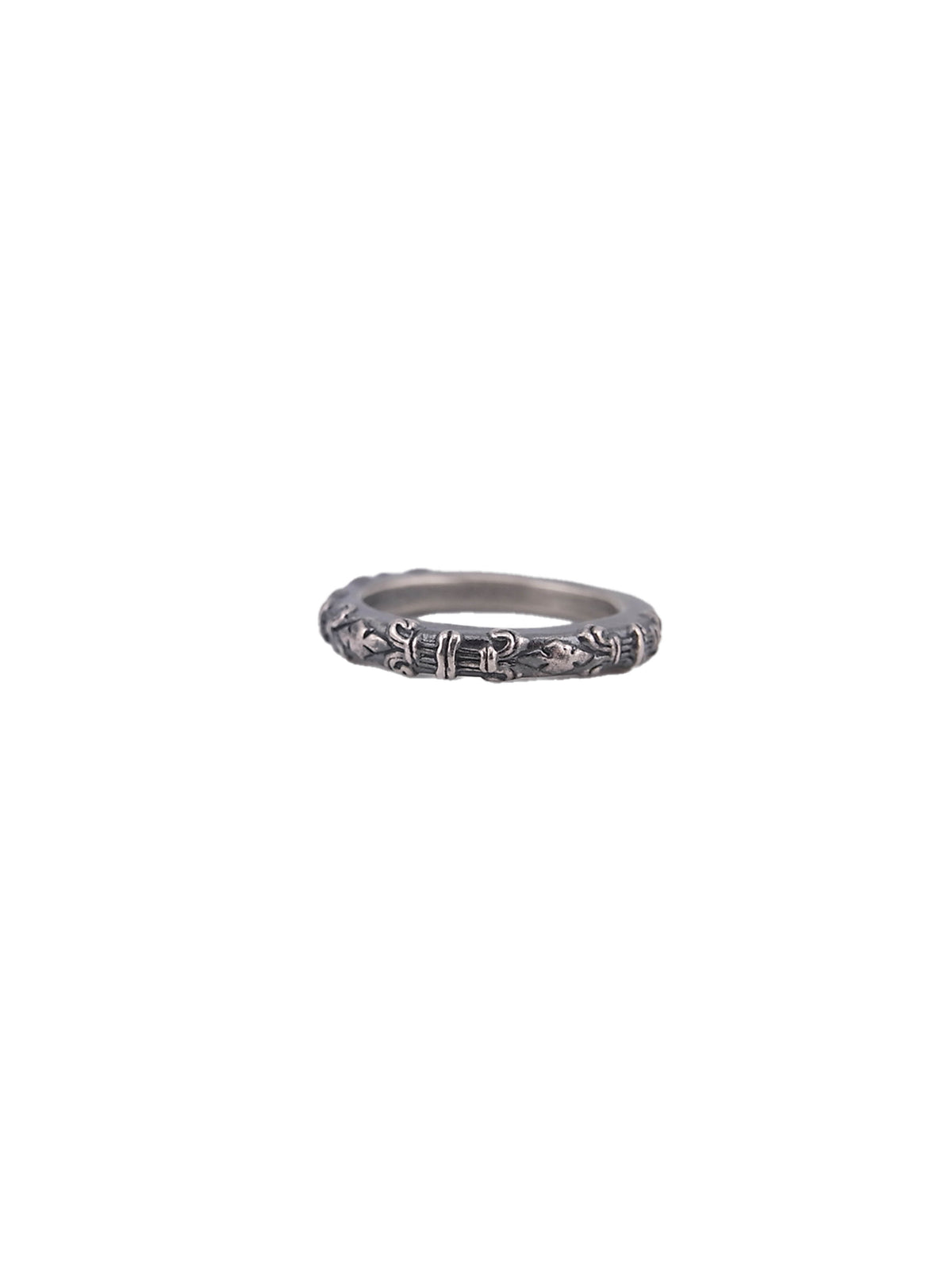 Engraved Pattern Band 'S