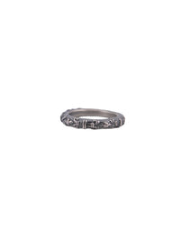 Engraved Pattern Band 'S