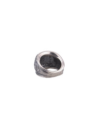 Diamond Framed Signet Ring