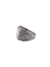 Diamond Framed Signet Ring