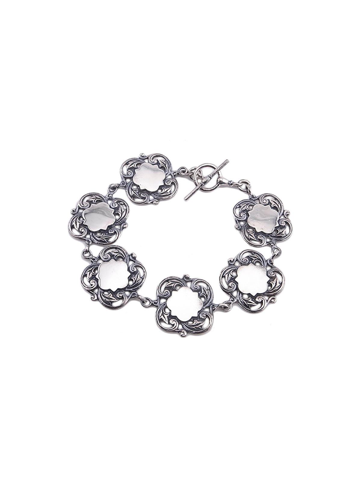 Shield Flower Bracelet